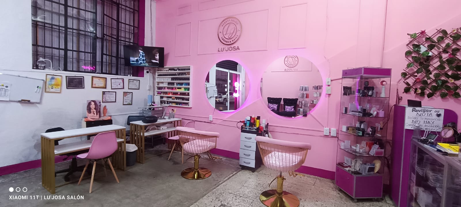 Instalaciones de Lu'Josa Salón 4
